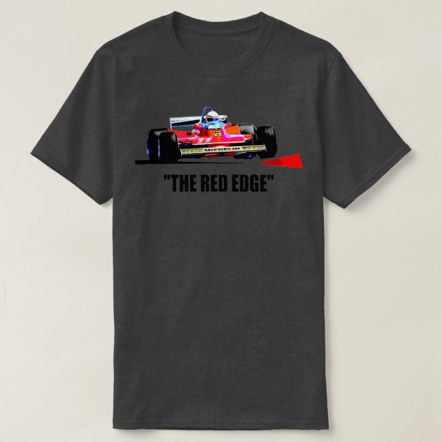Camiseta Borda vermelha F1 (Frente do Design)