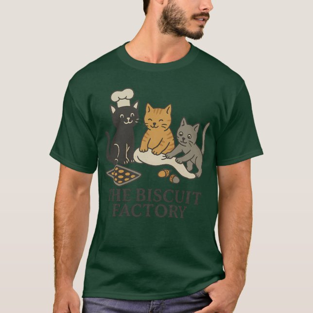 Camiseta Bordado Da Fábrica De Biscoitos (Frente)