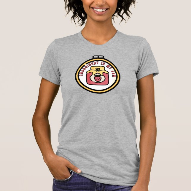 Camiseta Bordado é Meu Emperramento (Frente)