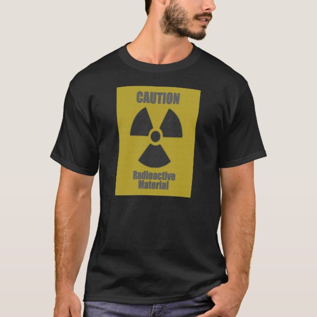 Camiseta Bordado radioativo (Frente)
