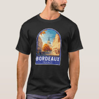 Bordeaux France Viagem Art Emblem