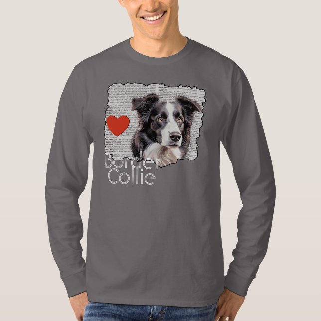 Camiseta Border Collie (Frente)