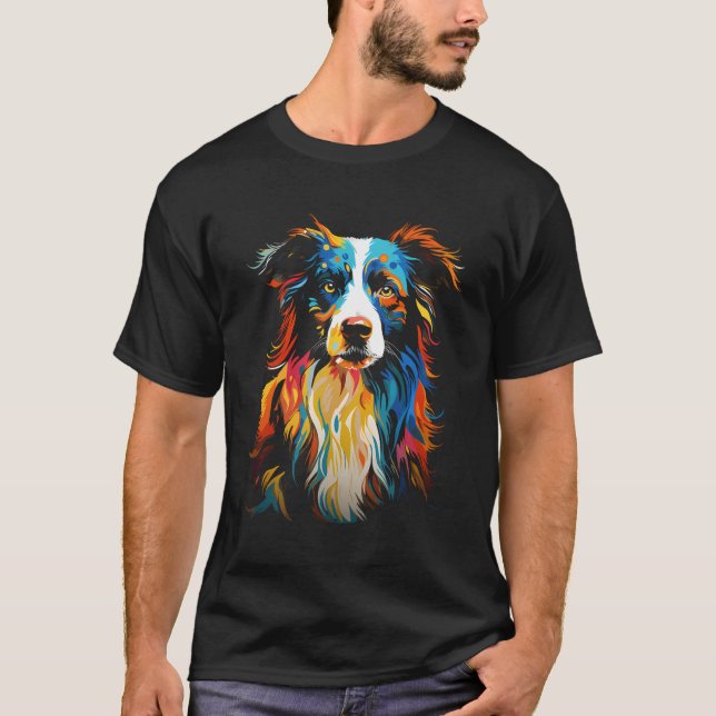 Camiseta Border Collie (Frente)