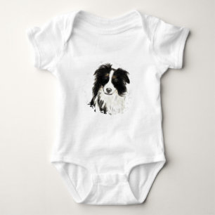 Camiseta Border collie feito sob encomenda - coleção do cão