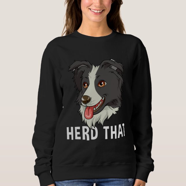 Camiseta Border Collie Herd the (Frente)