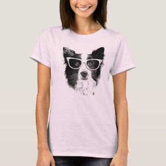 Camiseta Border Collie Hipster