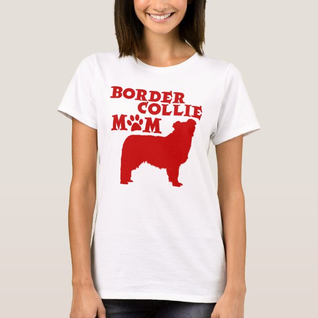 CAMISETA BORDER COLLIE MOM (Frente)