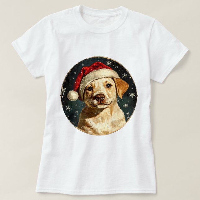 Camiseta Border Collie Natal (Frente do Design)
