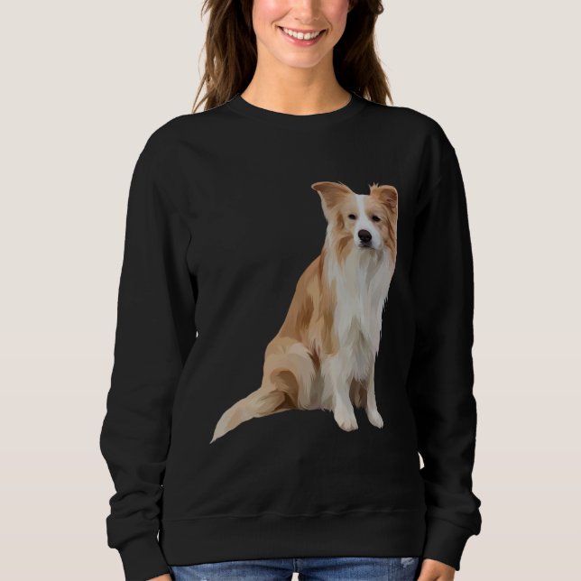 Camiseta Border Collie Red (Frente)