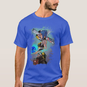 Camiseta Borderlands 2 Maya a Sirene família Splatteree