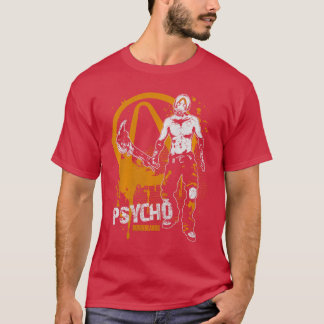 Camiseta Borderlands Psycho Graffiti Gaming PremiumriBlend 