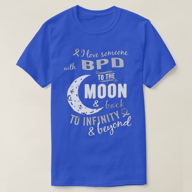 Camiseta Borderline de conscientização do BPD (Frente do Design)