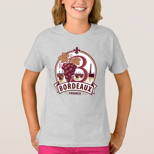 Camiseta Bordéus França (Frente)