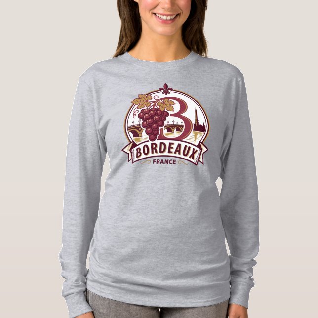 Camiseta Bordéus França (Frente)