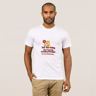Camiseta bordo copd-franzido que respira