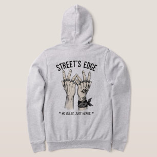 Camiseta Bordo da Rua - Design de Tipografia Urbana Negrito