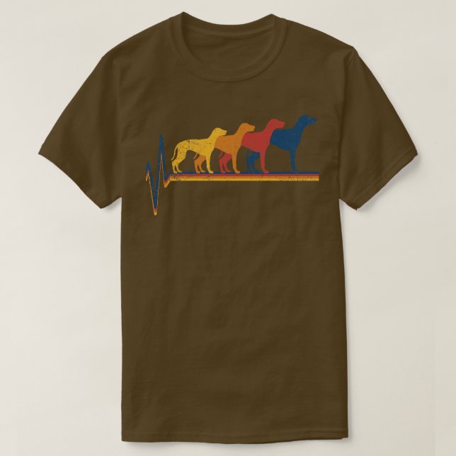 Camiseta Bordo de Whippet (Frente do Design)