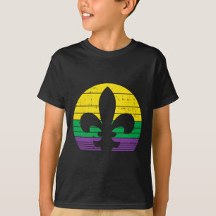 Camiseta Boredkoalas Retro Jester Hat Silhouette Mardi Gras