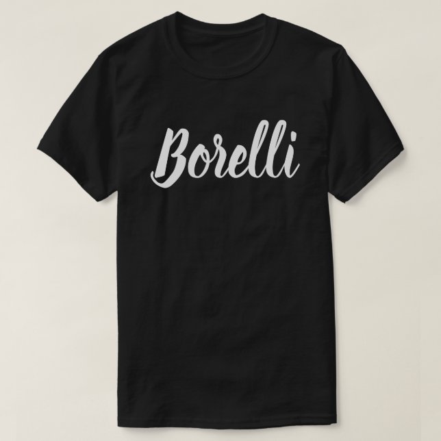 CAMISETA BORELLI (Frente do Design)