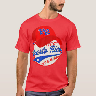 Camiseta Boricua Porto Rico Baseball em Porto Rico