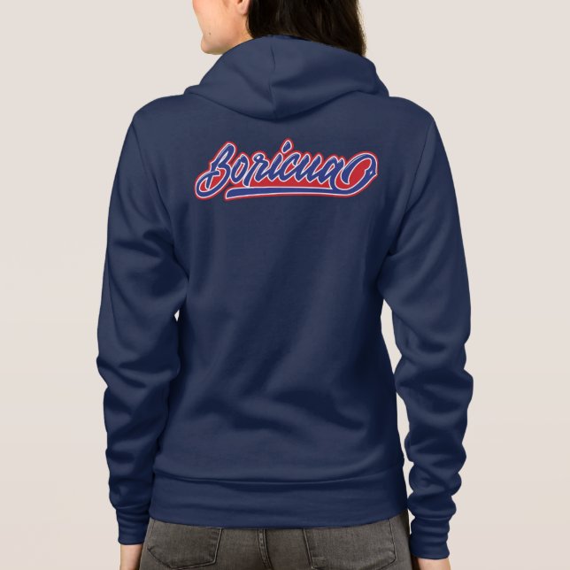 Camiseta Boricua Puerto Rico (Verso)