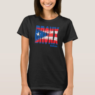 Camiseta Boricua Roots Porto Rico Orgulho PR Bronx Puerto R