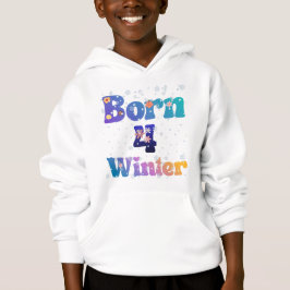 Camiseta Born 4 Winter - Groovy Floral Snowflake