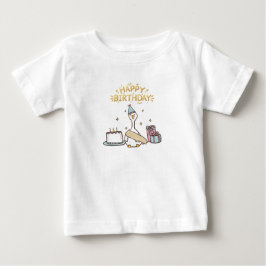 Camiseta Born For Birthday Vibes