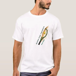 Camiseta Born For Tennis Shirt mit Namenmöglichkeit