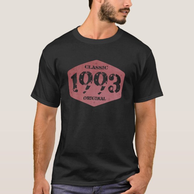 Camiseta Born in 1993 32 Years Old Limited Edition (Frente)