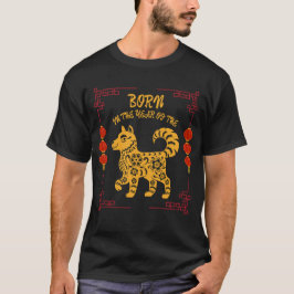 Camiseta Born in the Year of the Dog