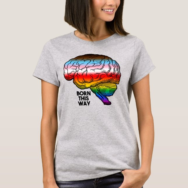 Camiseta Born This Way Progress Pride (Frente)