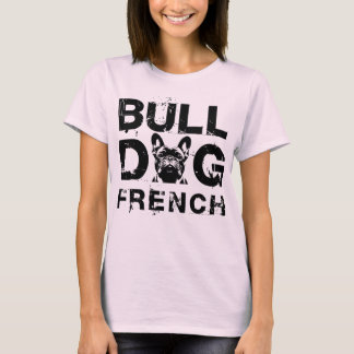 Camiseta "Born to Be a Frenchie Fan"