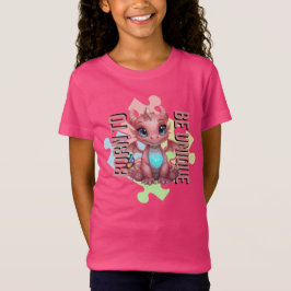 Camiseta Born to Be Unique – Dragon Heart Cute Baby Dragon 