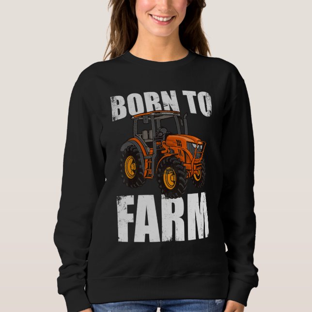 Camiseta Born To Farm Agriculture Agriculteur Farmer Farm T (Frente)