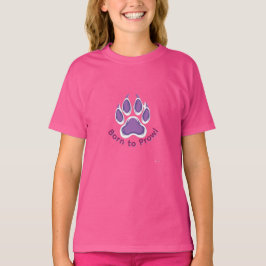 Camiseta Born to Prowl Raccoon paw