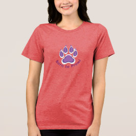 Camiseta Born to Prowl Raccoon paw