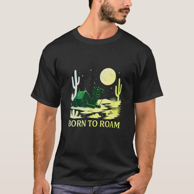 Camiseta Born to Roam (Frente)