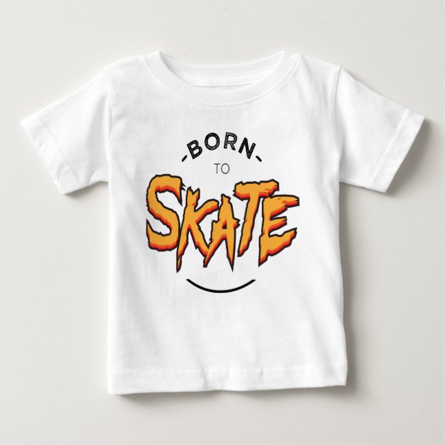 Camiseta Born to skate (Frente)