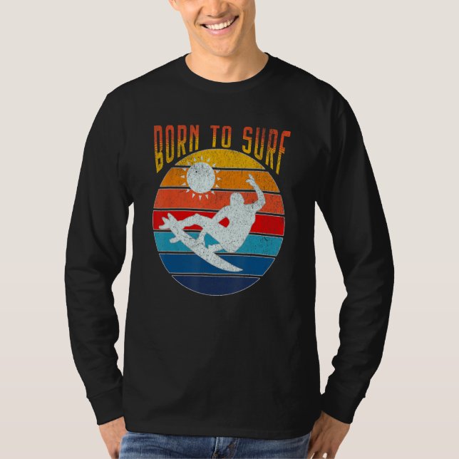Camiseta Born To Surf Summer (Frente)