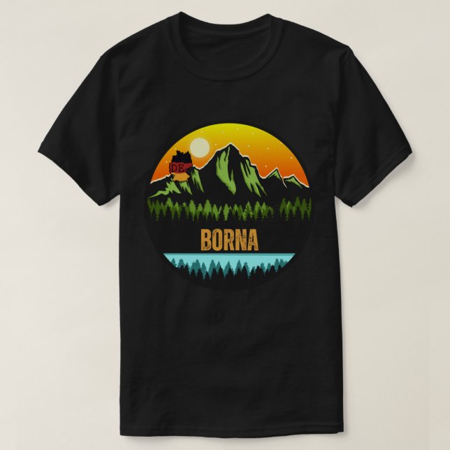 Camiseta Borna, Alemanha (Frente do Design)