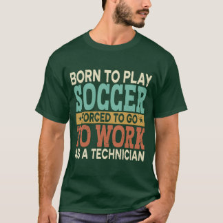 Camiseta Borno Jogar Futebol Trabalho Forçado Esportes meni