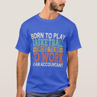 Camiseta Borno Play Basketball Forced Sports Accountant fri