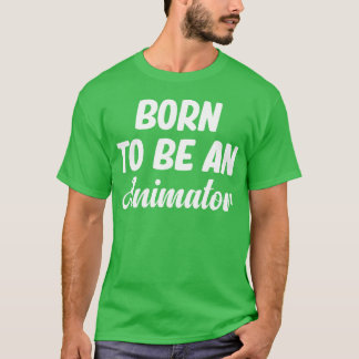 Camiseta Borno seja um animador designer de arte ilustrador