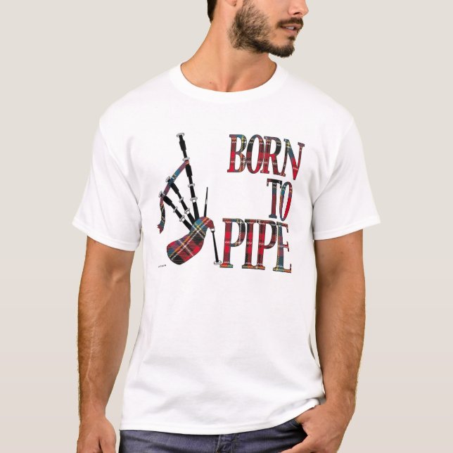Camiseta bornpipe2 (Frente)