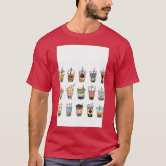 Camiseta Borracha Assorcida Tea Boba Desig Perfect Gift