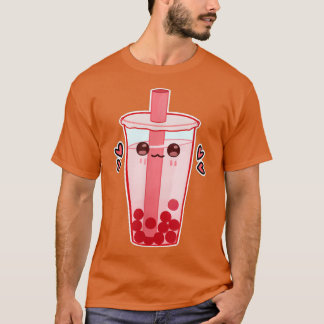 Camiseta Borracha Chá - Anime Kawaii Bubble Tea Funny Lover