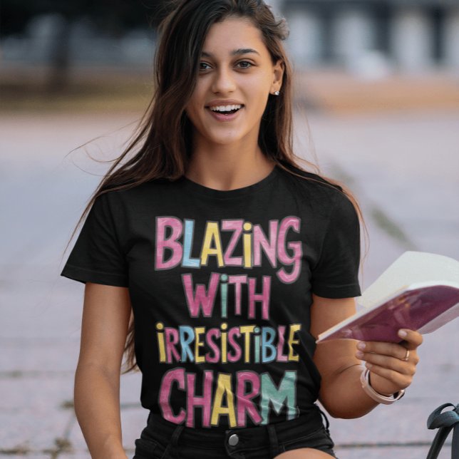 Camiseta Borracha com Charme Irresistível (Criador carregado)