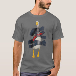 Camiseta Borracha Engraçada Pato Pato Pato Pato Pato Fita