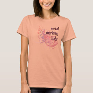 Camiseta Borracho de trabalho do metal